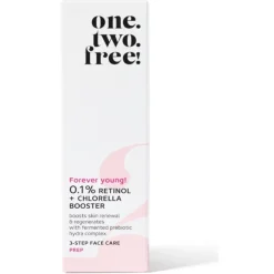 One.two.free! Gesichtspflege 0,1% Retinol + Chlorella Booster von
