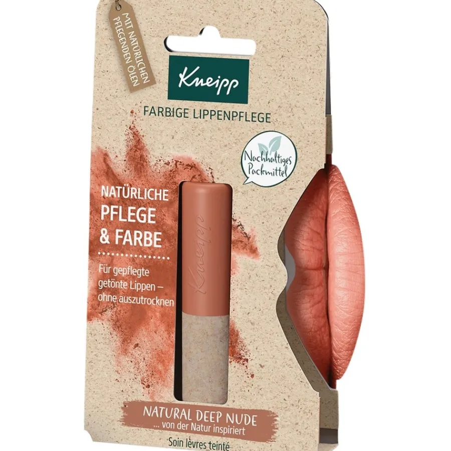 Kneipp Gesichtspflege Farbige Lippenpflege Natural Deep Nude von Discount