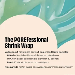 Benefit Gesichtspflege The POREfessional Shrink Wrap - Overnight AHA+PHA Poren-Treatment von