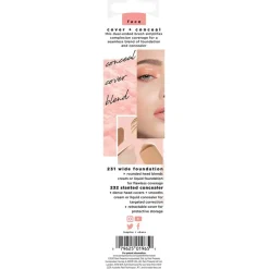 Real Techniques Gesichtspinsel Cover & Conceal 2In1 Pinsel von Hot