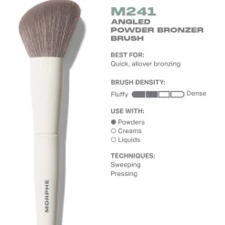 Morphe Gesichtspinsel M241 Angled Powder Bronzer Brush von Hot
