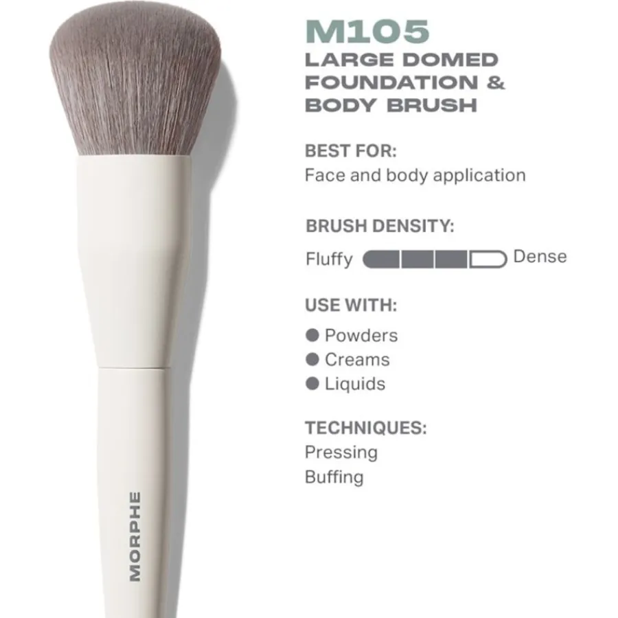 Morphe Gesichtspinsel M105 Large Domed Foundation & Body Brush von Best