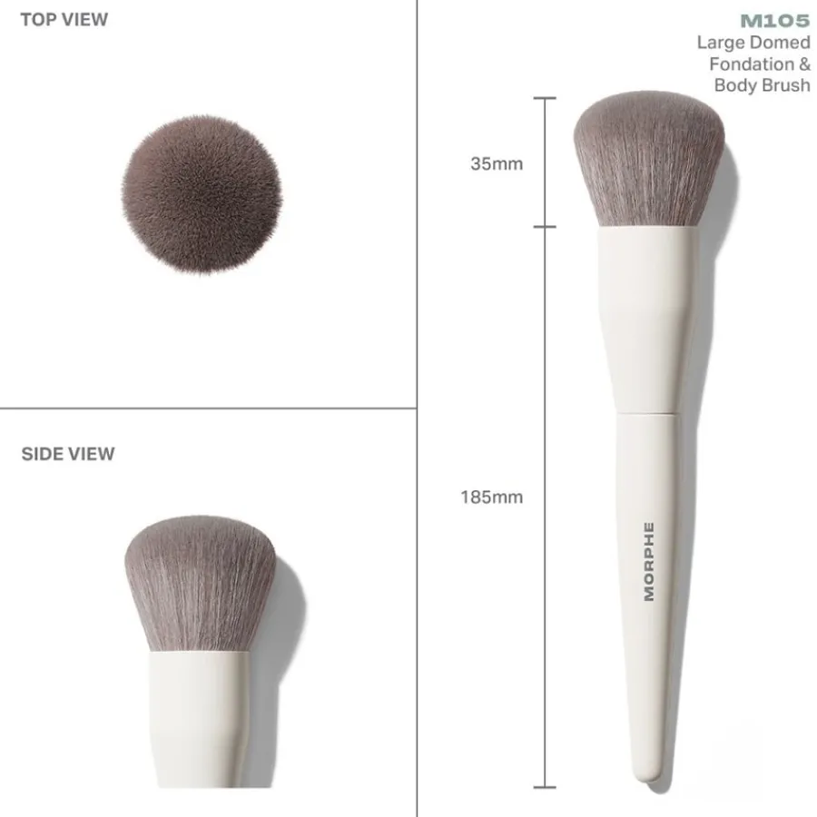 Morphe Gesichtspinsel M105 Large Domed Foundation & Body Brush von Best
