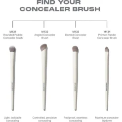 Morphe Gesichtspinsel M131 Rounded Paddle Concealer Brush von Hot