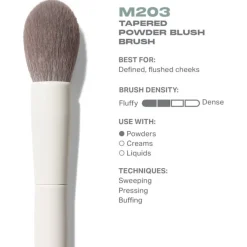 Morphe Gesichtspinsel M203 Tapered Powder Blush Brush von