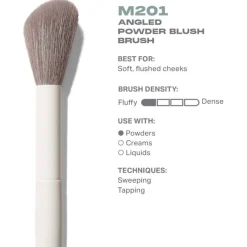 Morphe Gesichtspinsel-Sets M201 Angled Powder Blush Brush von