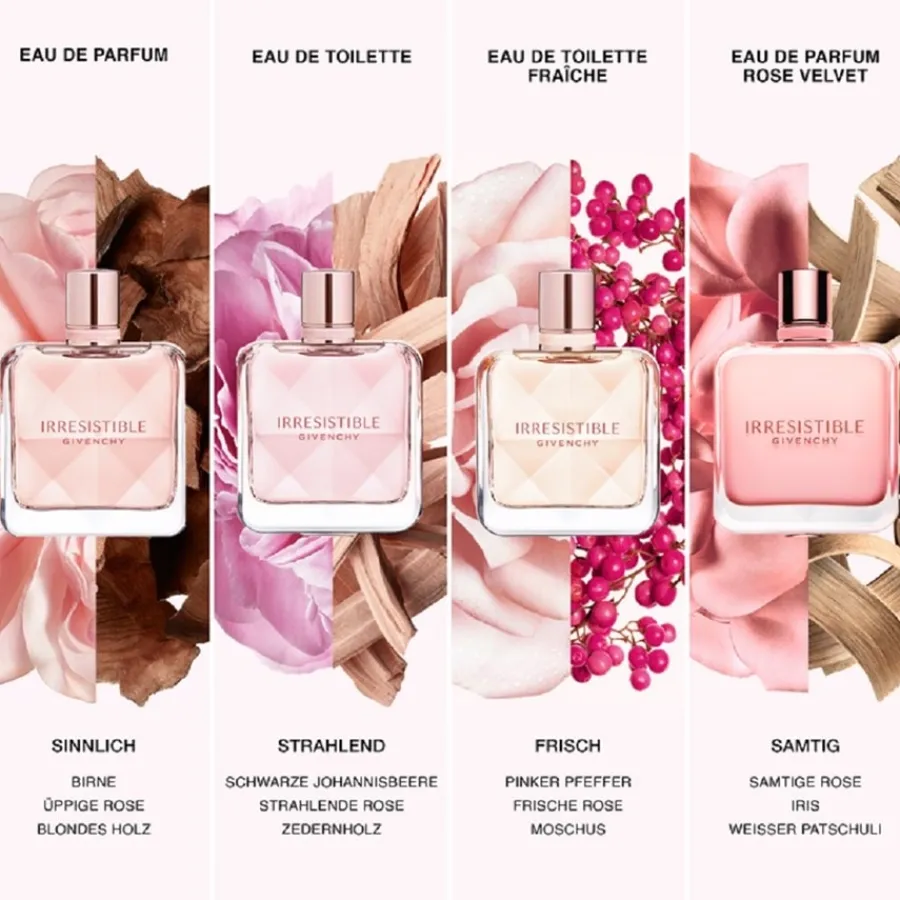 GIVENCHY IRRÉSISTIBLE Rose Velvet Eau de Parfum Spray New