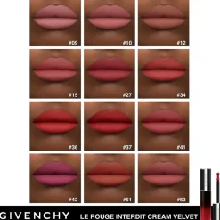 GIVENCHY LIPPEN MAKE-UP Le Rouge Interdit Cream Velvet Online