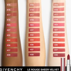 GIVENCHY LIPPEN MAKE-UP Le Rouge Sheer Velvet
