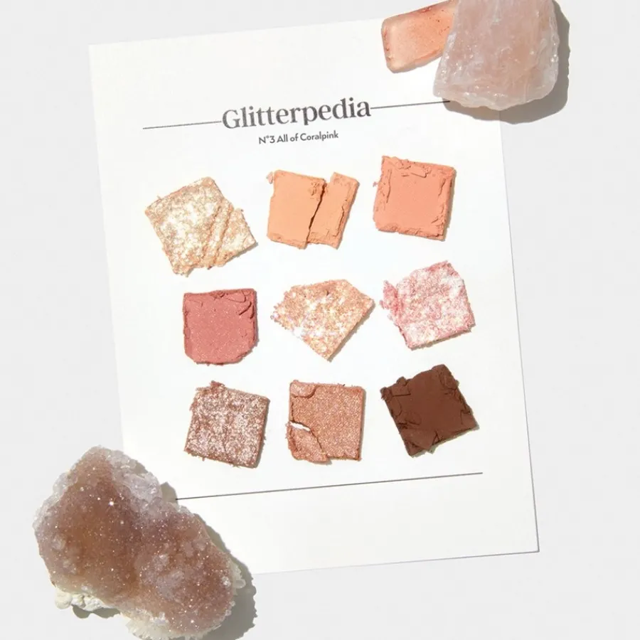 Unleashia Glitterpedia Eye Palette N°3 All of Coralpink von Online