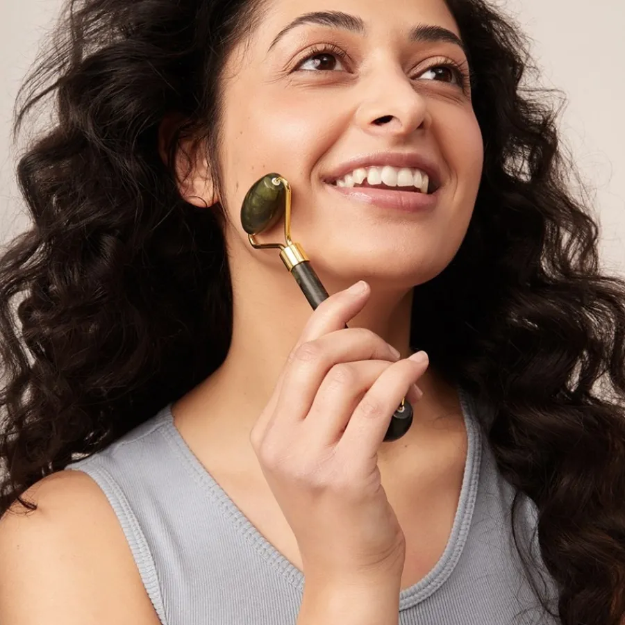 GLOV Facial Roller Green Jade