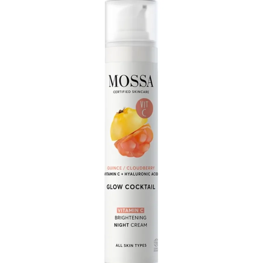 Mossa Glow Cocktail Brightening Night Cream von