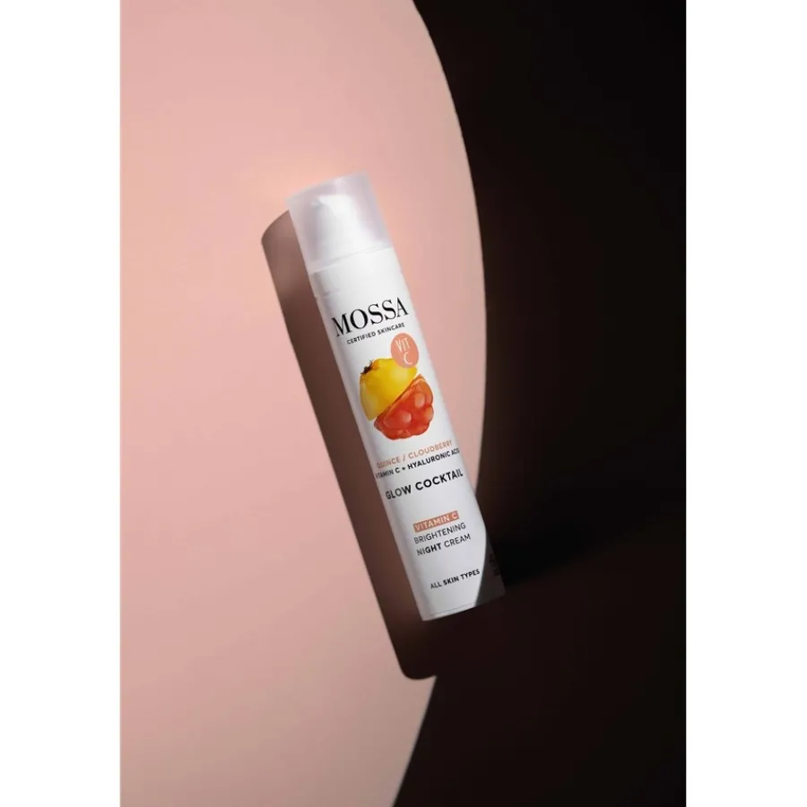 Mossa Glow Cocktail Brightening Night Cream von