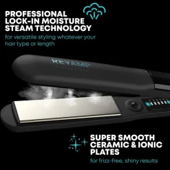 Revamp Professional Glätteisen Keramik Dampf-Glätteisen von