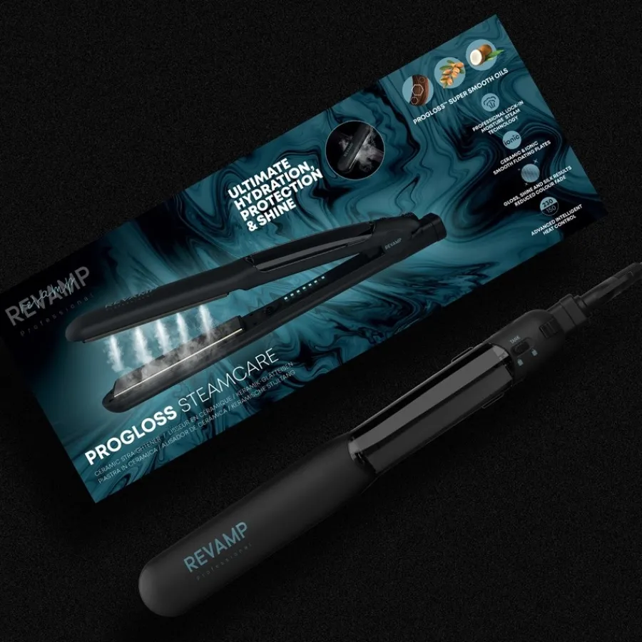 Revamp Professional Glätteisen Keramik Dampf-Glätteisen von