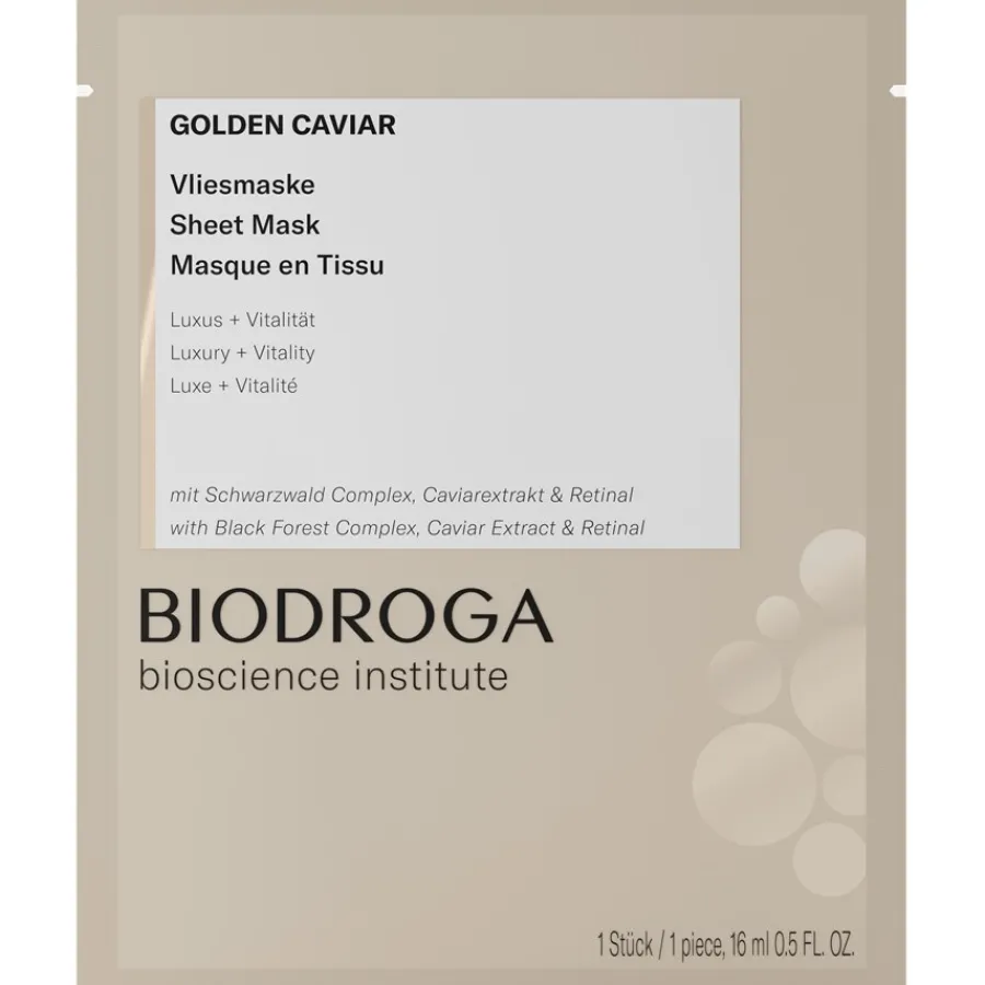 Biodroga Golden Caviar Vliesmaske von