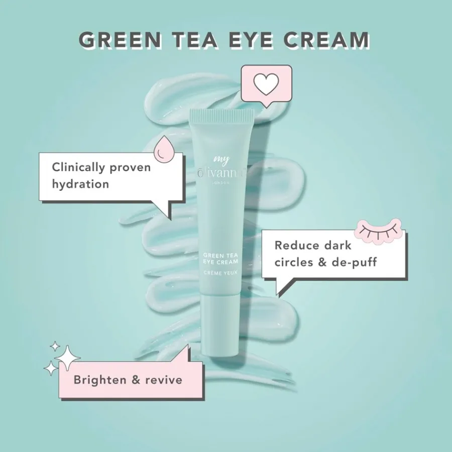 my olivanna Green Tea Eye Cream Feuchtigkeitspflege von Best