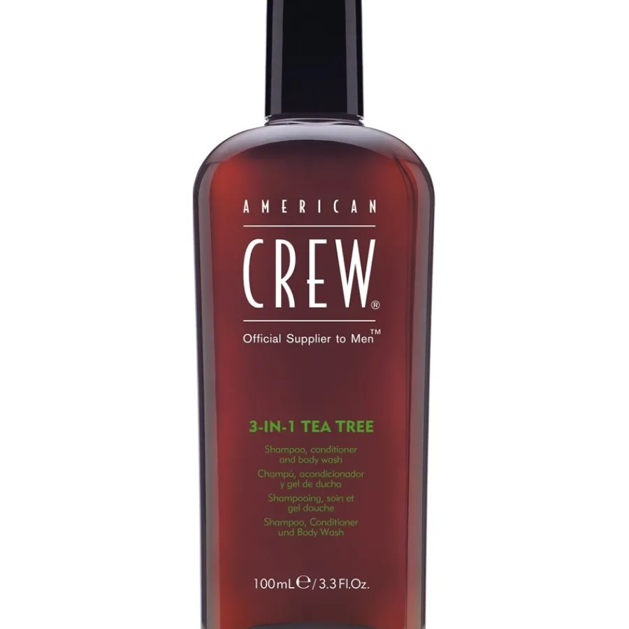 American Crew Haarpflege & Körperpflege 3-in-1 Tea Tree Refreshing Shampoo, Conditioner and Body Wash von