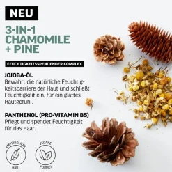 American Crew Haarpflege & Körperpflege 3-in-1 Chamomile + Pine Shampoo, Conditioner and Body Wash von Clearance