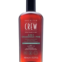 American Crew Haarpflege & Körperpflege 3-in-1 Chamomile + Pine Shampoo, Conditioner and Body Wash von Clearance