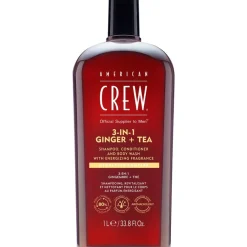 American Crew Haarpflege & Körperpflege 3-in-1 Ginger + Tea Shampoo, Conditioner and Body Wash von Outlet