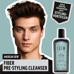 American Crew Haarpflege & Körperpflege Fiber-Styling Cleanser von