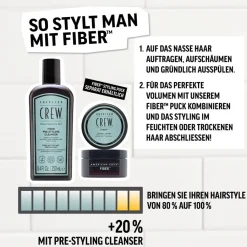 American Crew Haarpflege & Körperpflege Fiber-Styling Cleanser von