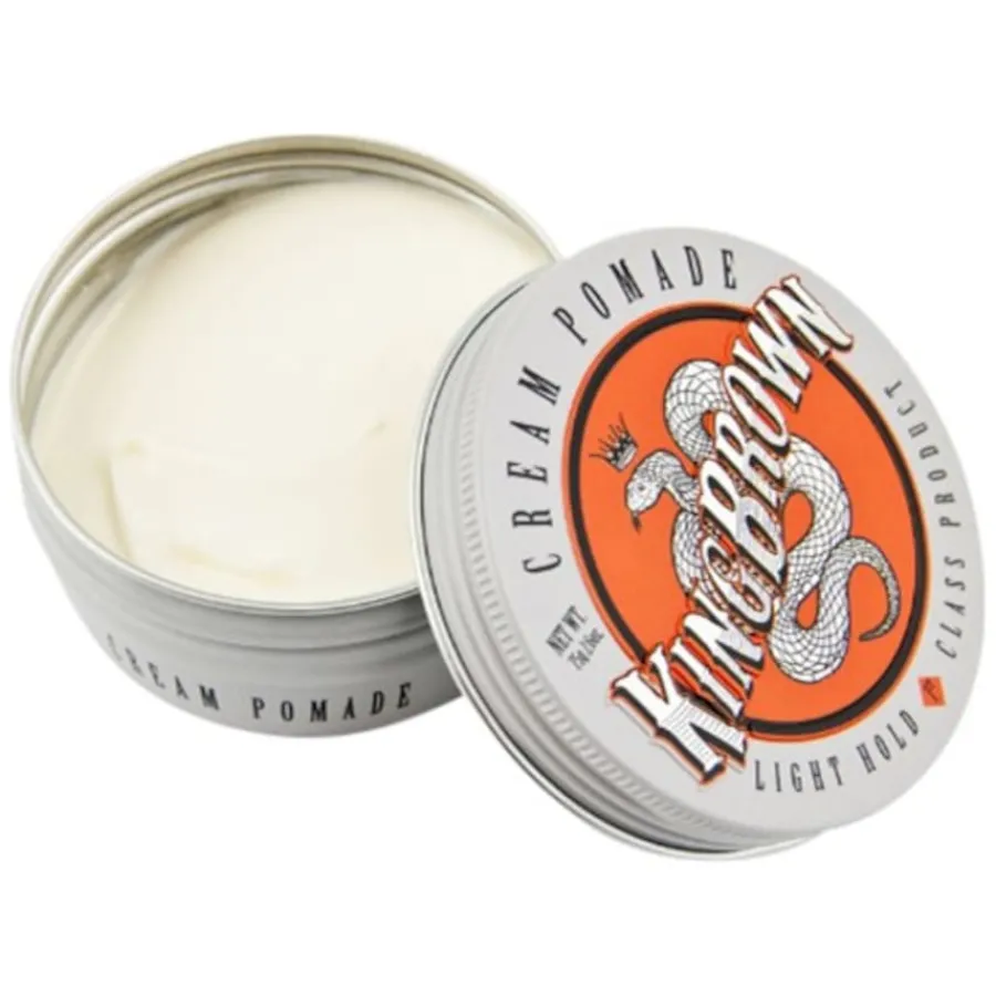 King Brown Haarstyling Cream Pomade von