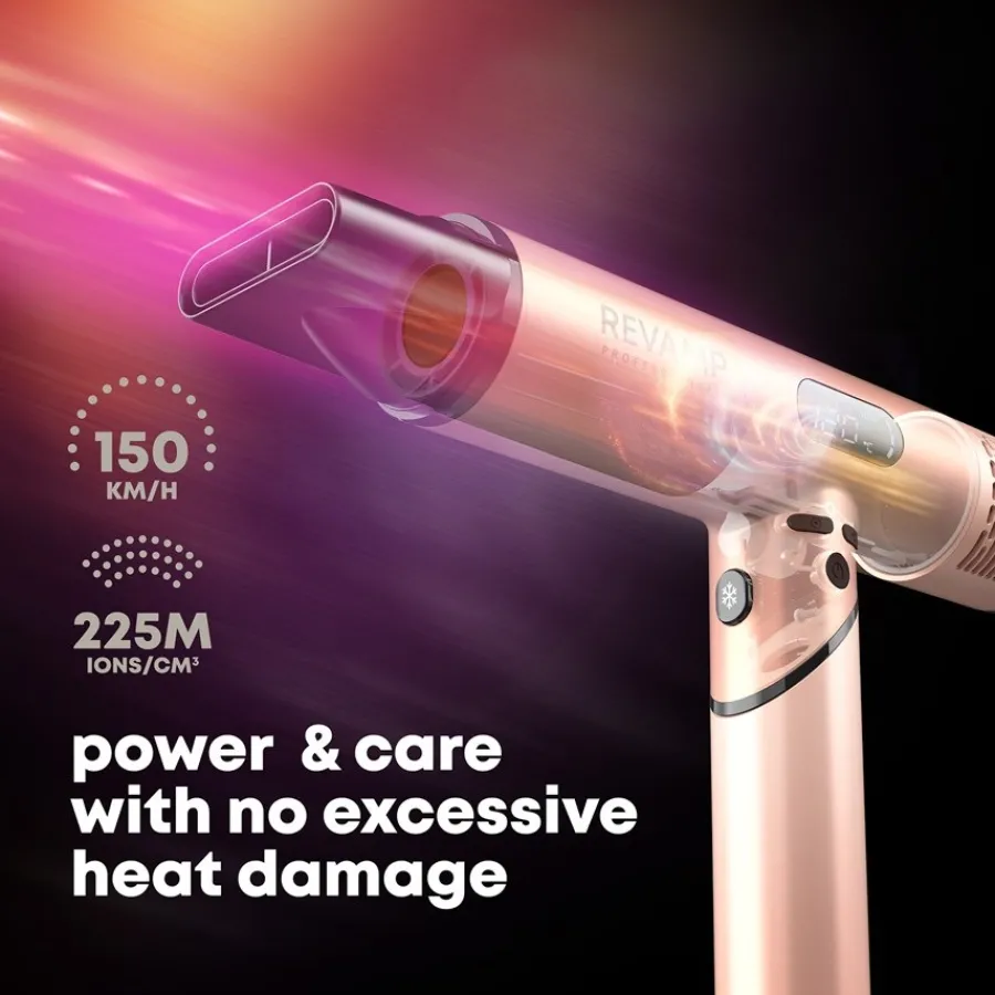 Revamp Professional Haartrockner Dynamic Radiance X Shine Digitaler und intelligenter Ionen-Haartrockner von Best