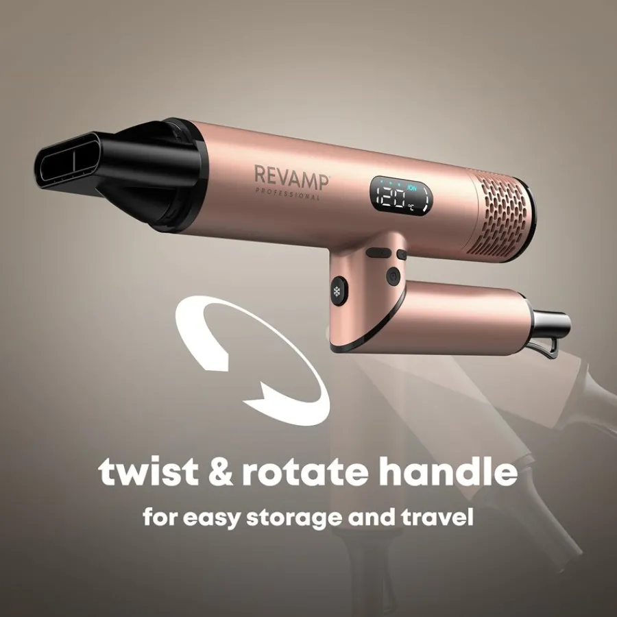 Revamp Professional Haartrockner Dynamic Radiance X Shine Digitaler und intelligenter Ionen-Haartrockner von Best