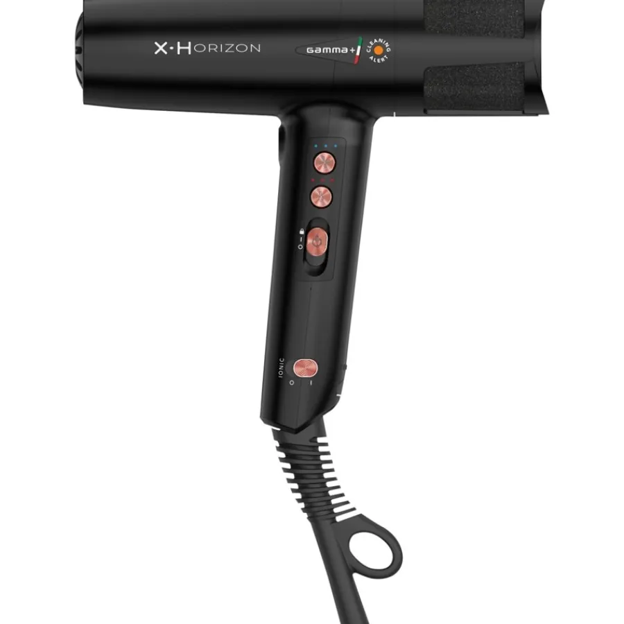 GAMMAu002B Haartrockner X. Horizon mattes Schwarz von GAMMA+ Outlet