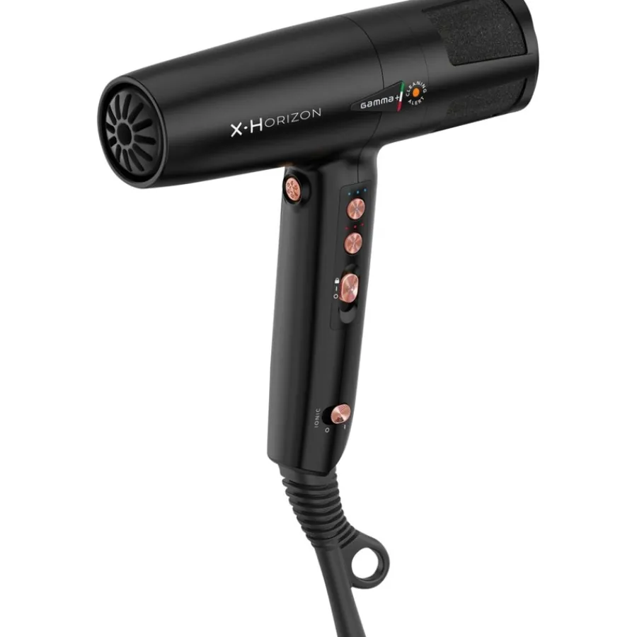 GAMMAu002B Haartrockner X. Horizon mattes Schwarz von GAMMA+ Outlet