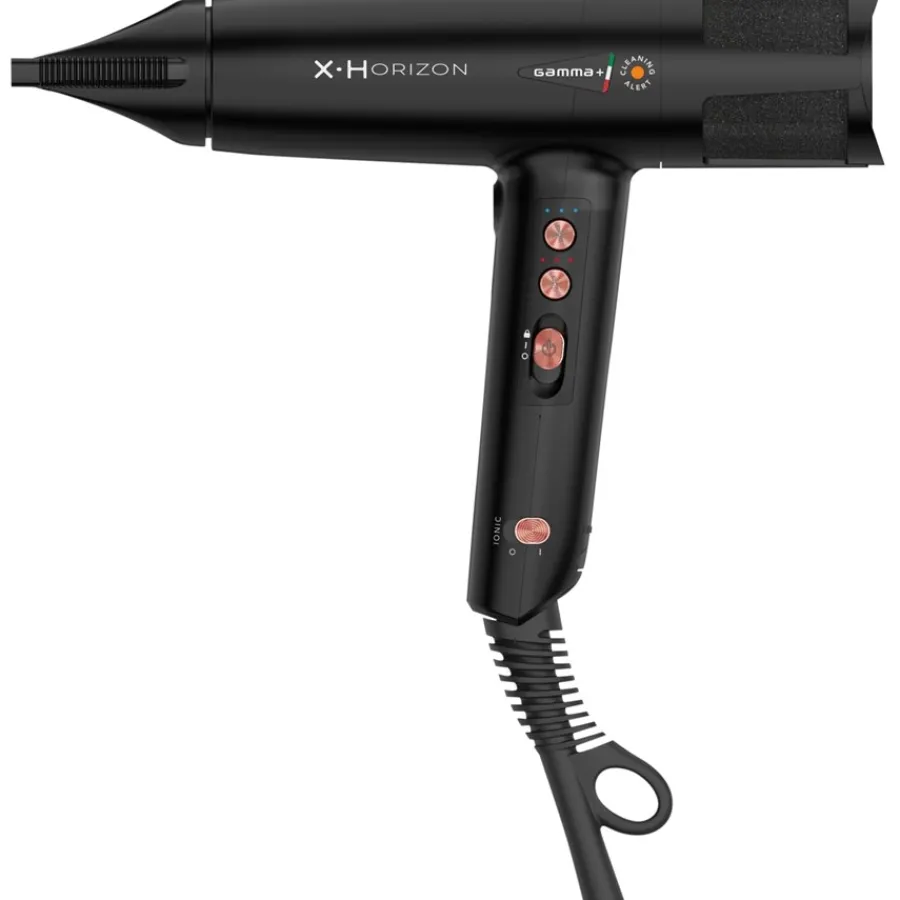 GAMMAu002B Haartrockner X. Horizon mattes Schwarz von GAMMA+ Outlet
