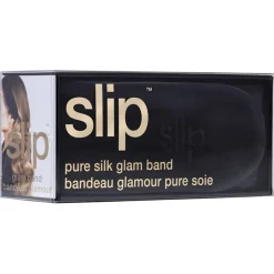 slip Hair Care Pure Silk Glam Band Black von