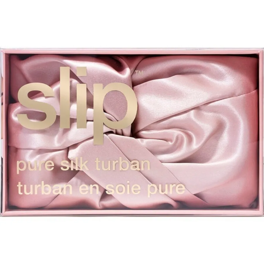 slip Hair Care Silk Hair Turban Pink von