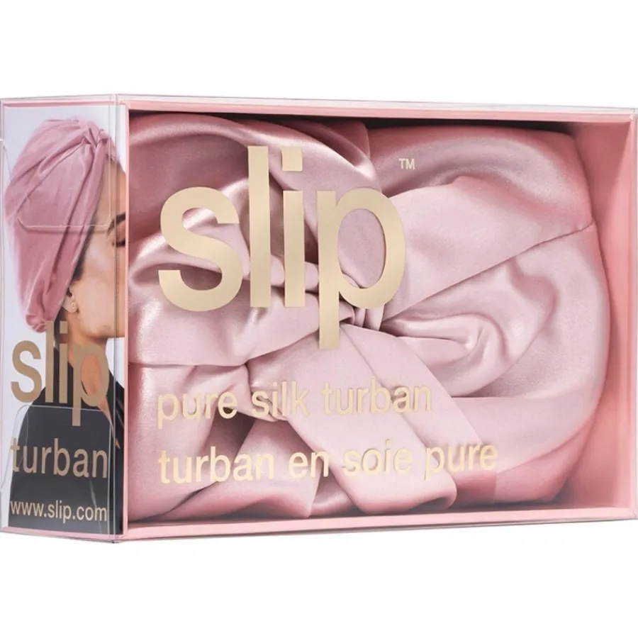 slip Hair Care Silk Hair Turban Pink von