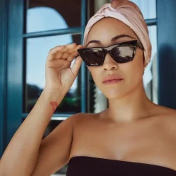 slip Hair Care Silk Hair Turban Pink von