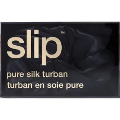 slip Hair Care Silk Hair Turban Black von