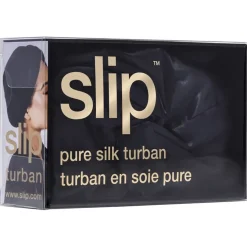 slip Hair Care Silk Hair Turban Black von