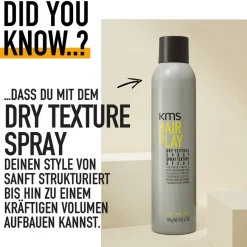 KMS Hairplay Dry Texture Spray von Hot