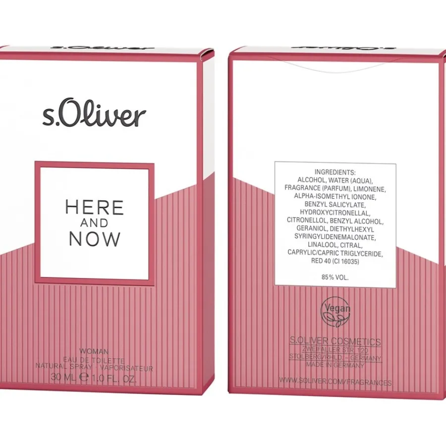 s.Oliver Here And Now Eau de Toilette Spray von Discount