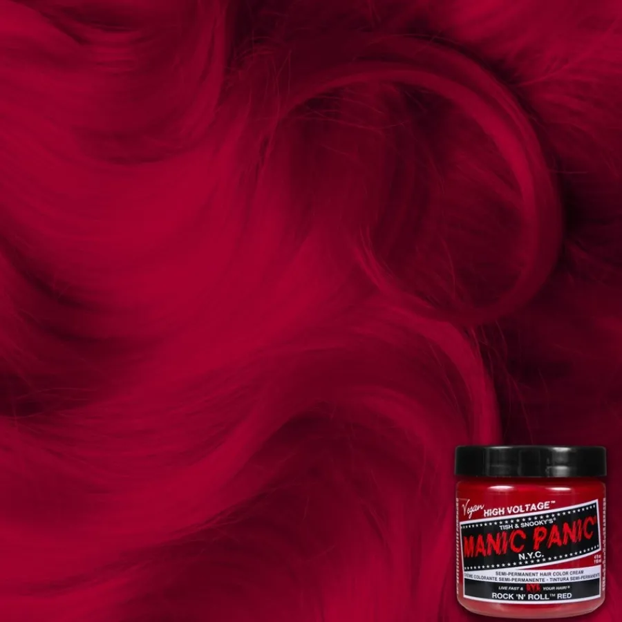 Manic Panic High Voltage Classic Rock 'n' Roll Red von New