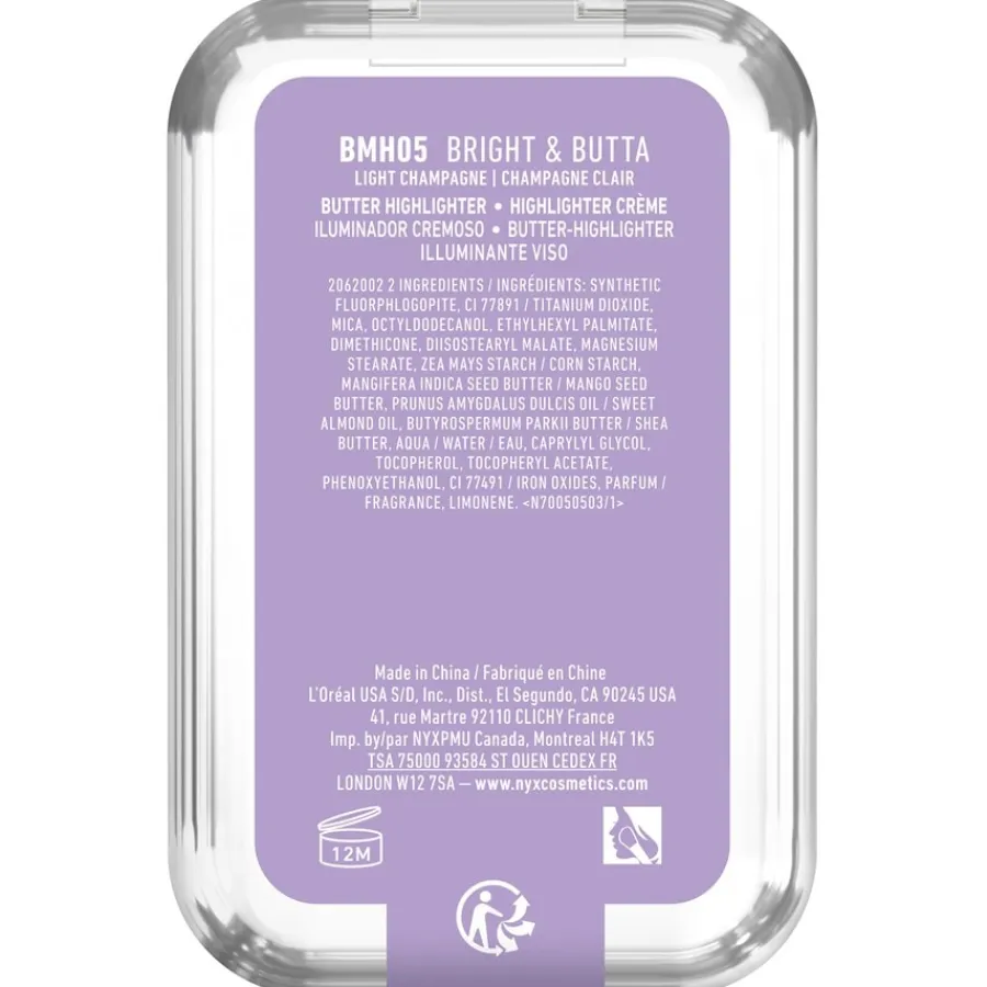 NYX Professional Makeup Highlighter Buttermelt Highlighter von Best