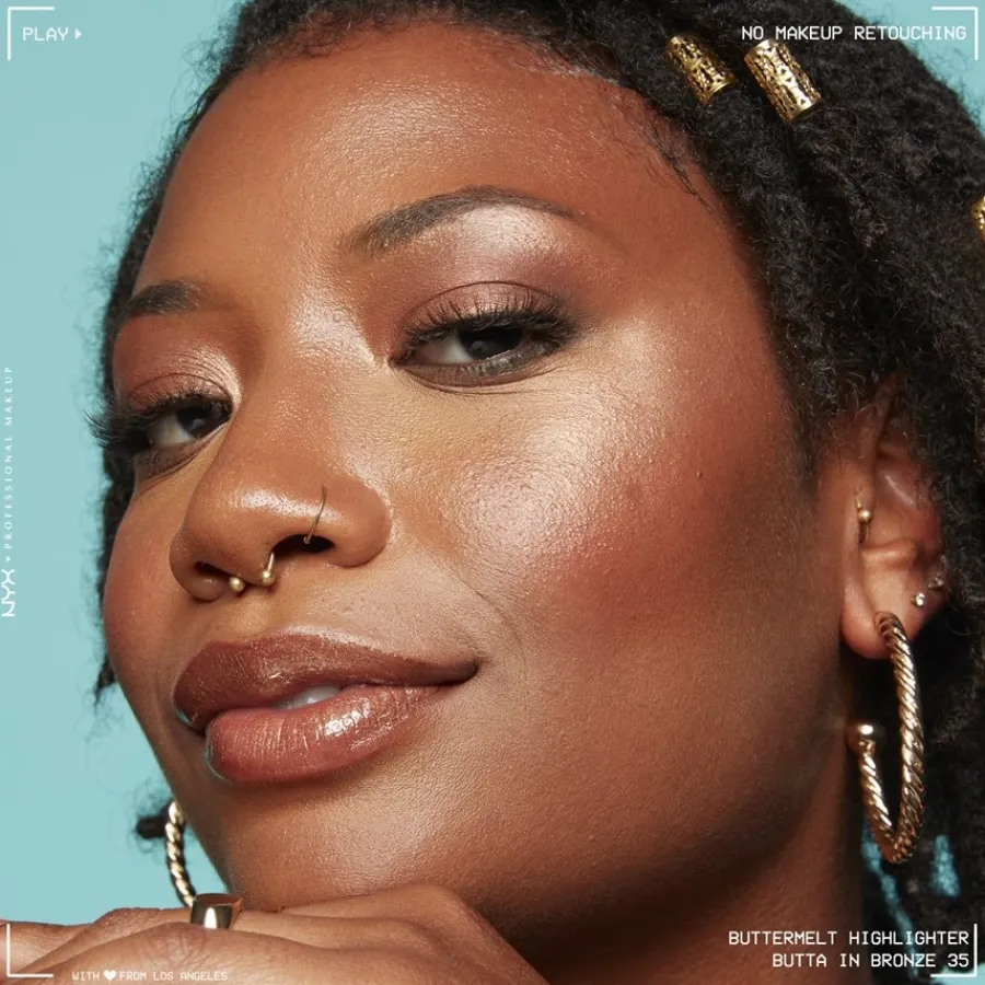 NYX Professional Makeup Highlighter Buttermelt Highlighter von Best