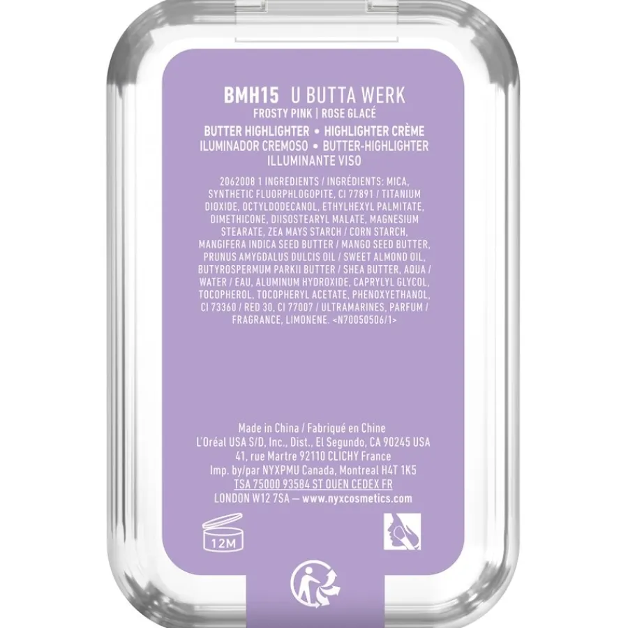 NYX Professional Makeup Highlighter Buttermelt Highlighter von Best