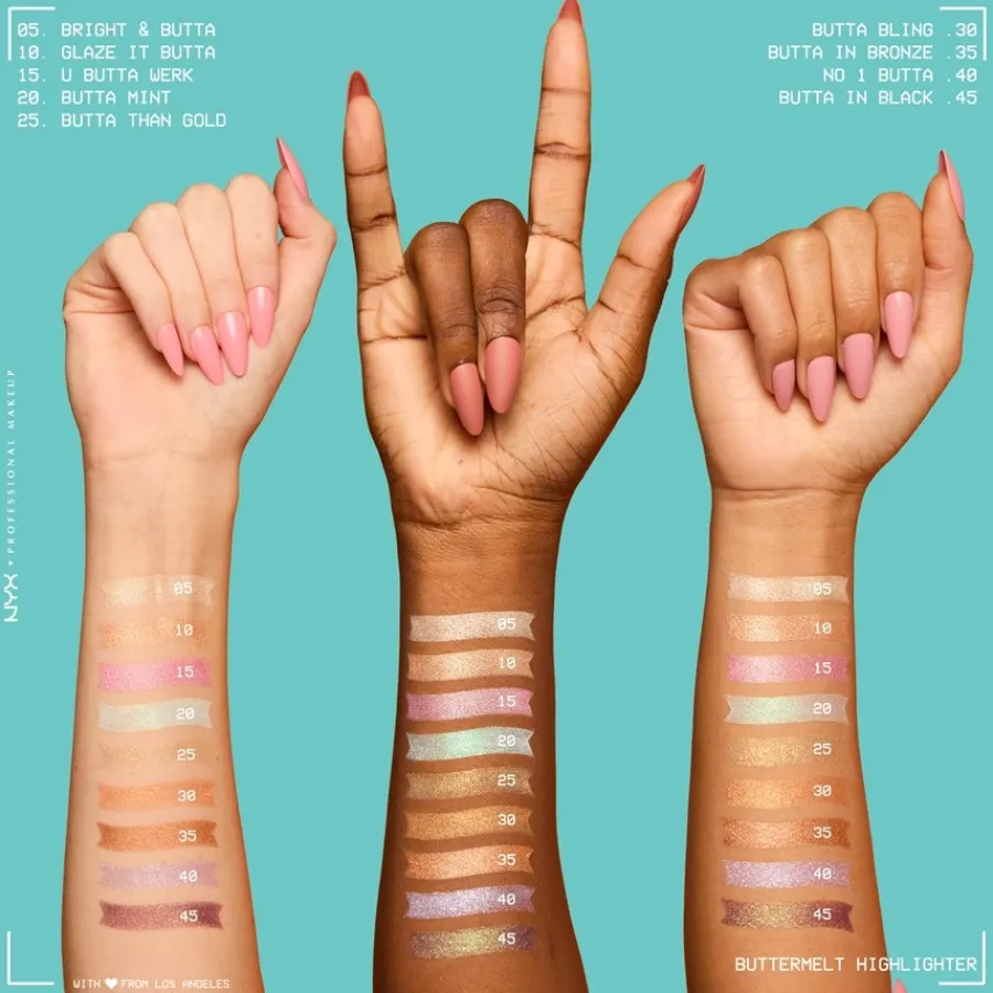 NYX Professional Makeup Highlighter Buttermelt Highlighter von Best