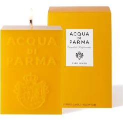 Acqua di Parma Home Collection Gelbe Cube Candle Colonia von Sale