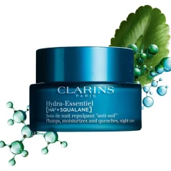 CLARINS Hydra-Essentiel [HA²] Soin de nuit repulpant "anti-soif" - Toutes peaux von