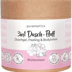 puremetics 3in1 Duschpflege Dusch-Fluff Blütenmeer  von Online
