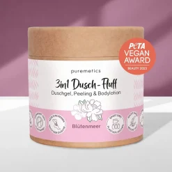 puremetics 3in1 Duschpflege Dusch-Fluff Blütenmeer  von Online